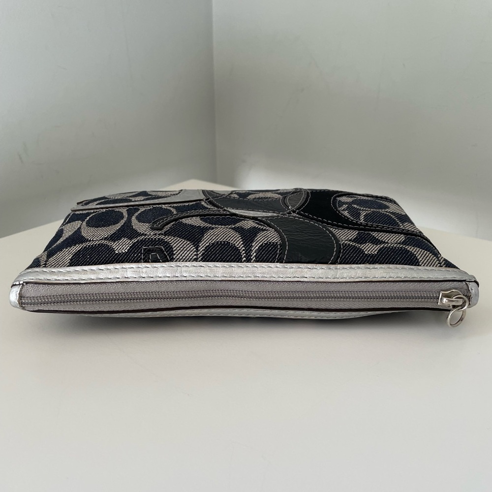 Coach Denim Pouch | Wristlet Mini Bag - Picture 4 of 15